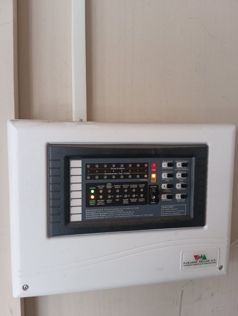 Σύστημα πυρανίχνευσης Paradox